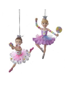 Set 2 ornamente zâne dulciuri 12cm