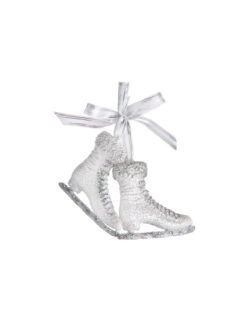 Ornament patine argintii 10cm