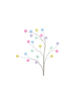 Crenguță decorativă gumă de mestecat 53cm