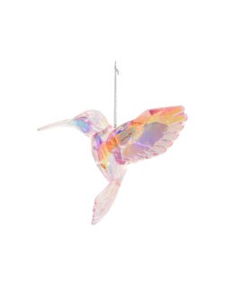 Ornament colibri rose 8cm