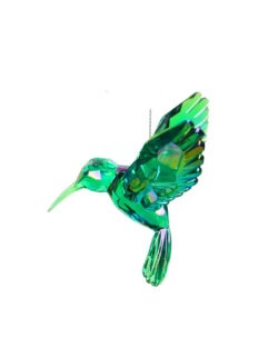 Ornament colibri verde smarald 8cm